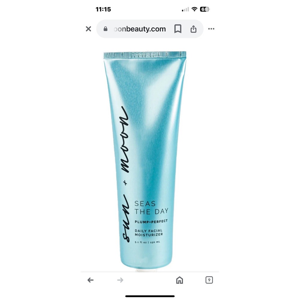 Sun + Moon Seas The‎ Day Plump + Perfect Daily Facial Moisturizer